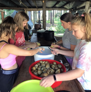 Tábor Nemojov 2022: Dneska vaří holky
